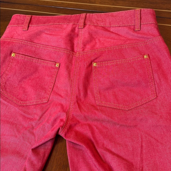 Moschino Red Skinny Jeans | Italian Designer Denim | Slim Fit - Picture 11 of 11